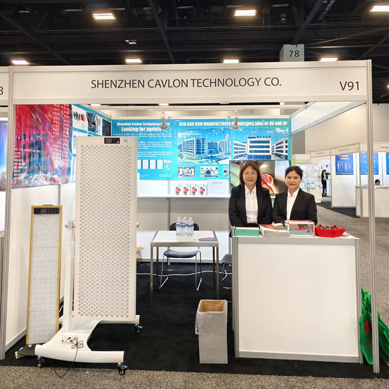 Shenzhen Cavlon Technology präsentiert Rotlichttherapieprodukte auf der FIME 2024