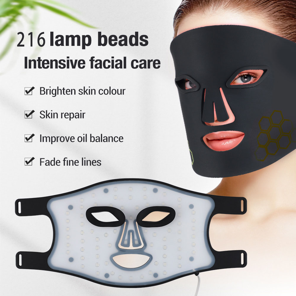 Rotlichttherapie Gesichtsmaske LED -Gesichtsmaske