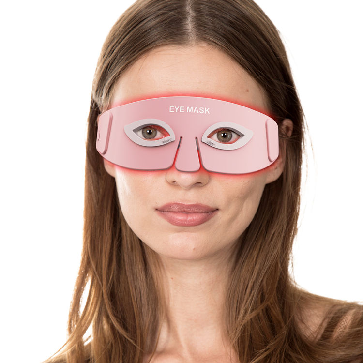 Tragbare Rotlichttherapie Vibration LED -Augenmaske
